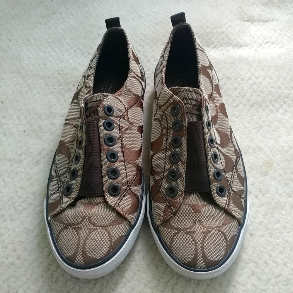 Coach slip on sneakers